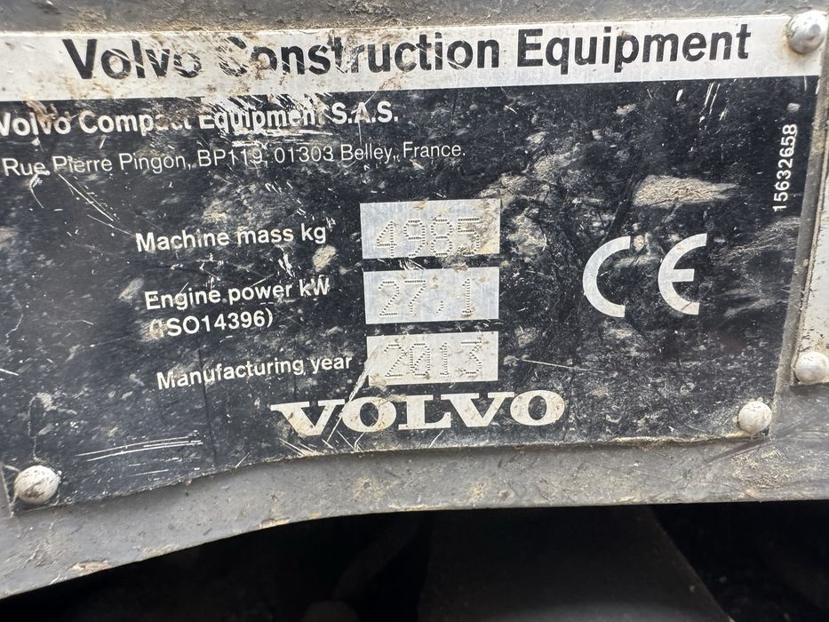 Mini giratoria volvo