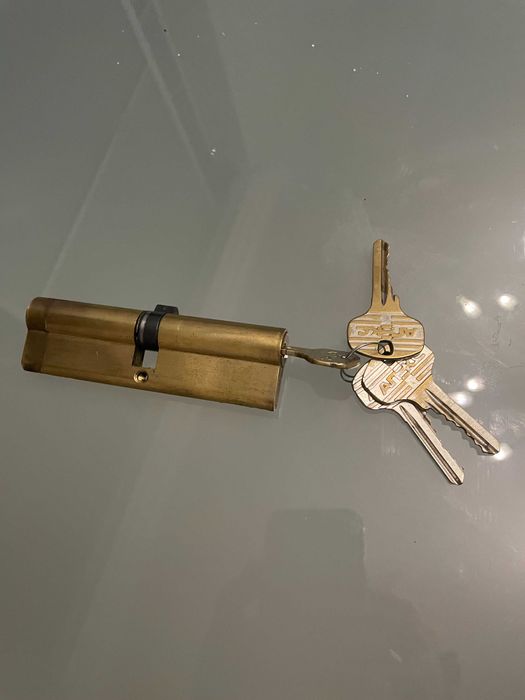 Цилиндр (личинка) 110 мм. замка Апекс, 50х60, ключ-ключ, латунь