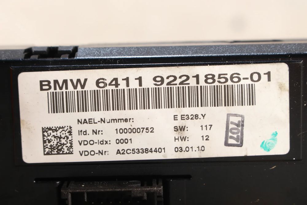 Comando chauffage / sofagem BMW 1 (E87)