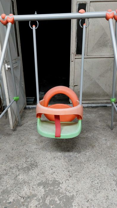 Baloiço metal de criança-  smoby- baby swing