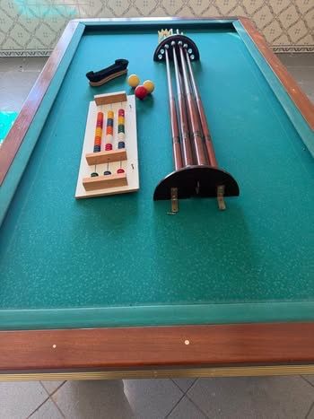 Vendo mesa de bilhar usada