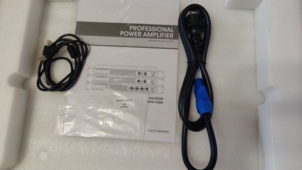 Цифровий підсилювач потужності DS-AMP DSP-550 (1150 Вт.)