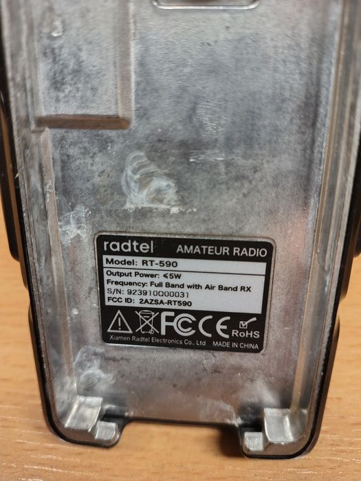 Krótkofalówka radiotelefon przenośny Radtel RT-590 pasmo lotnicze air