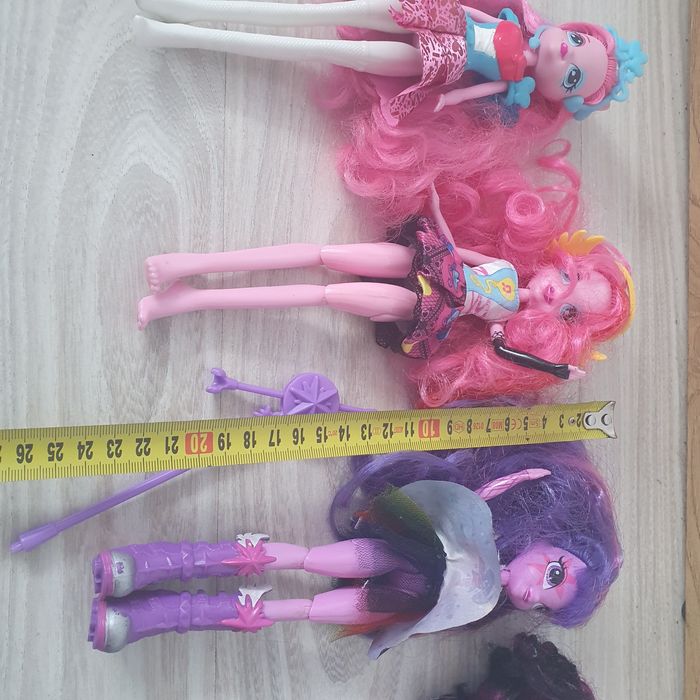 Lalki barbie kucyki pony i monster