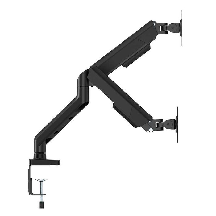 17"-35" Кронштейн кріплення для моніторів iTECH LDT117-C024E Подвійний кронштейн для монітора Настільний кронштейн для двох моніторів×