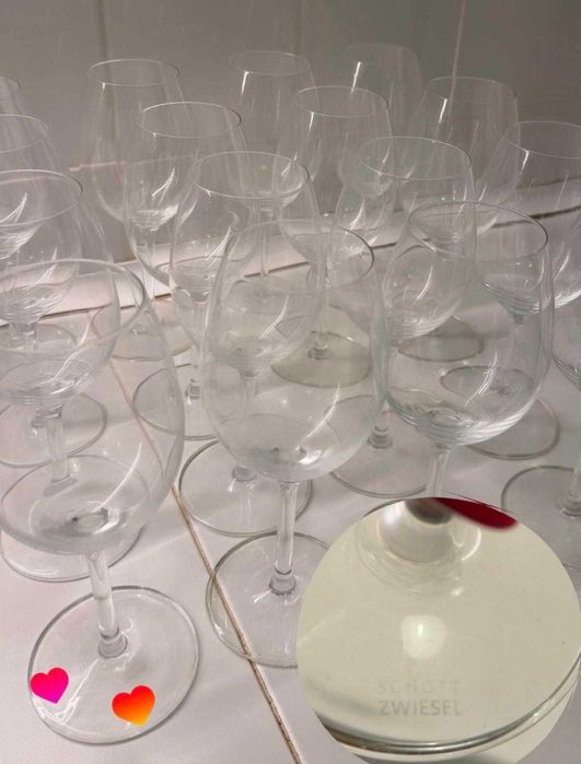 Copos de vinho da marca SCHOTT ZWIESEL