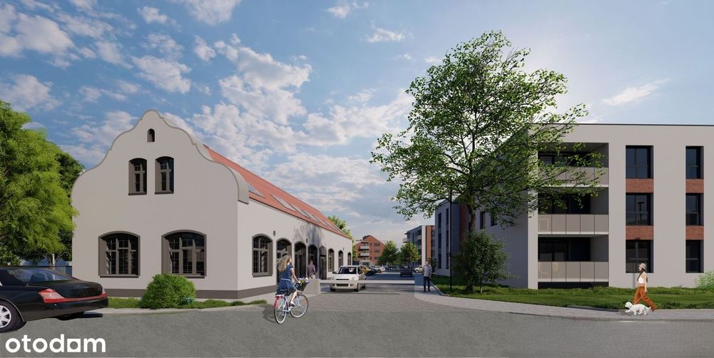2-pokojowe mieszkanie 46m2 + balkon