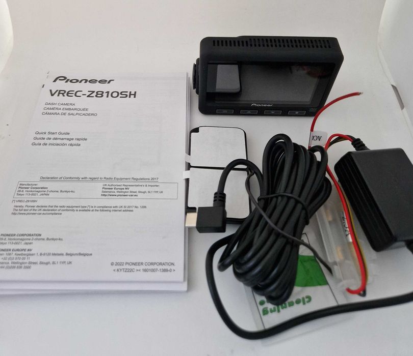 Wideorejestrator Pioneer VREC-Z810SH Kamera 4K