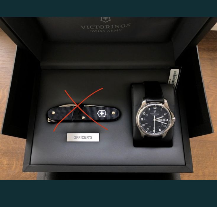 Годинник Victorinox Swiss Army OFFICER'S DAY DATE
