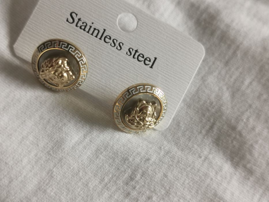 Kolczyki Versace medusa earrings