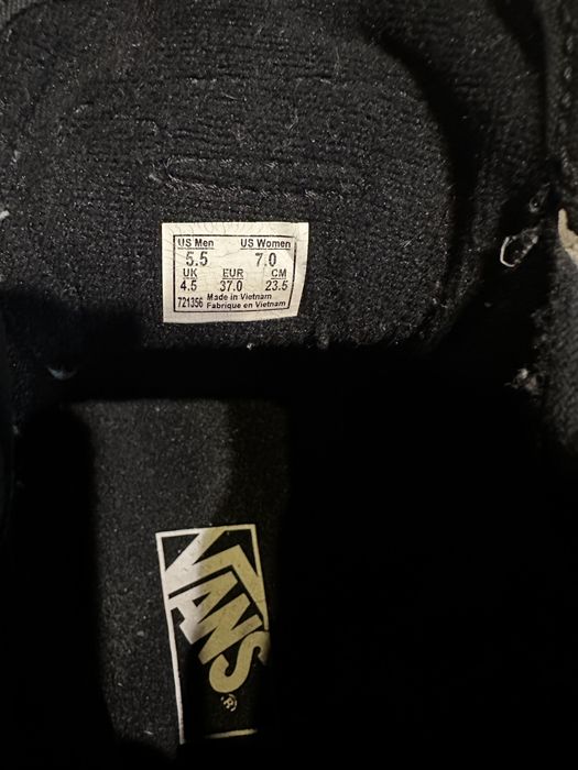 Buty Vans_Sneakersy_Trampki Wysokie r.37