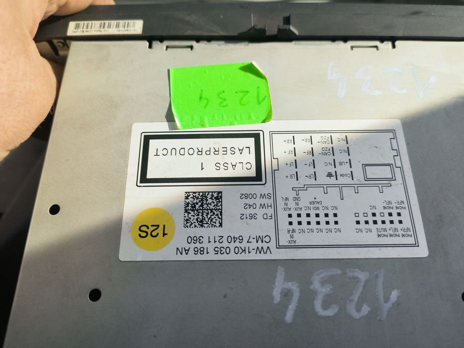 Radio VW 5t Lift passat B6