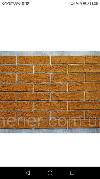 Гнучка цегла на сітці для фасаду, гибкий кирпич