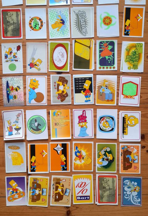 85 Simpsons Stickers, 1999