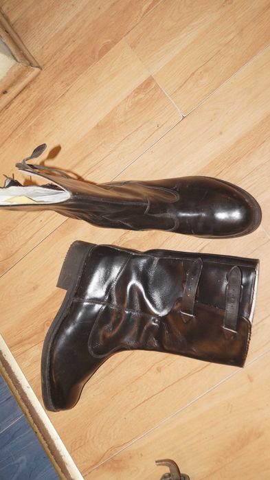 Buty oficerki PRL 61 -89r MO Straż na motocykl hippika nowe  27,5 oryg