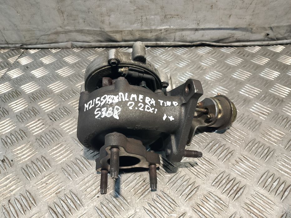 Turbospręzarka Turbina Turbo Nissan Almera Tino 2.2. Dci 14411 Aw400