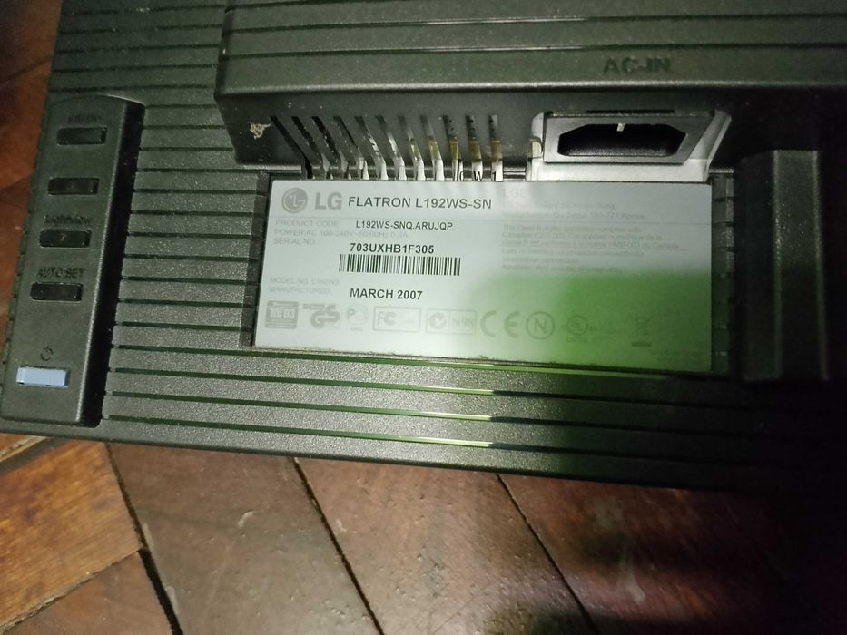 Монітор LG Flatron L192WS-SN САМОВИВІЗ!