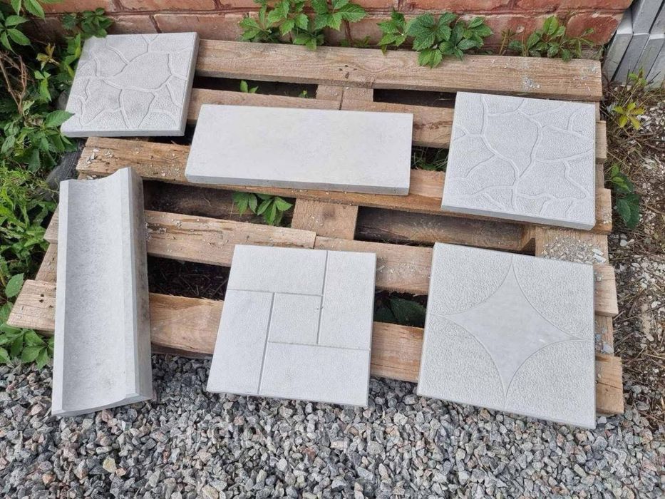 Бетонна тротуарна плитка.