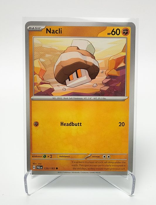 Nacli 120/193 karta pokemon Paldea Evolved