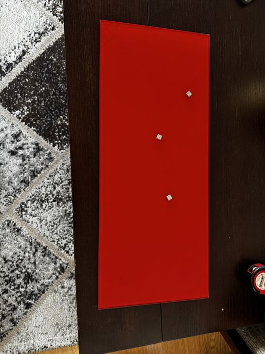 Quadro vermelho imans