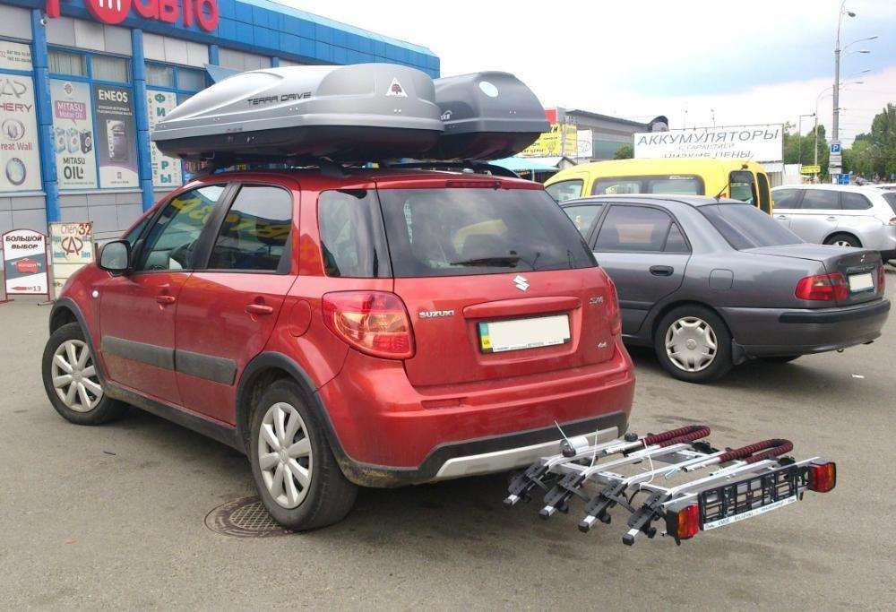 Багажник бокс на дах авто Terra Drive прокат оренда Thule