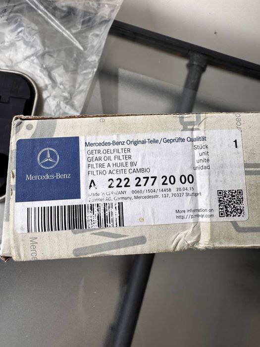 Оригінальний фільтр АКПП Mercedes-Benz A2222772000