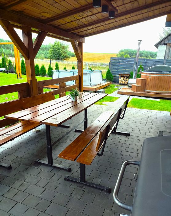 Domek z Jacuzzi WOLNY NA FERIE całoroczny bania