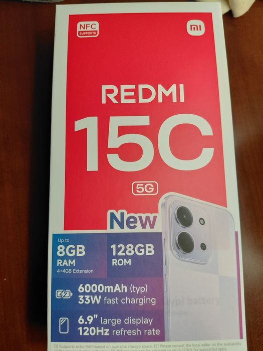 Xiaomi 15c 5g 128gb  com garantia