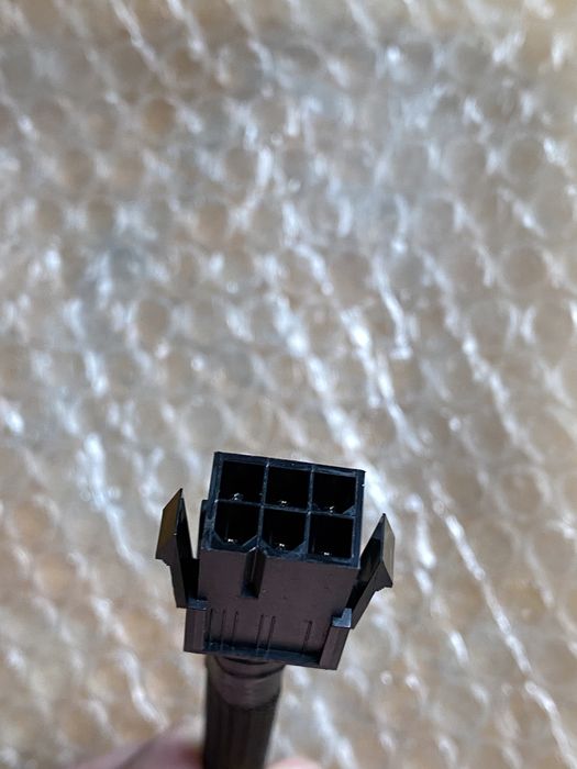 Переходник 6 pin на 8 pin для видеокарт ul 1007 18awg новые