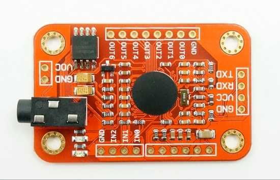 Modulo de reconhecimento de voz para ARDUINO com microfone