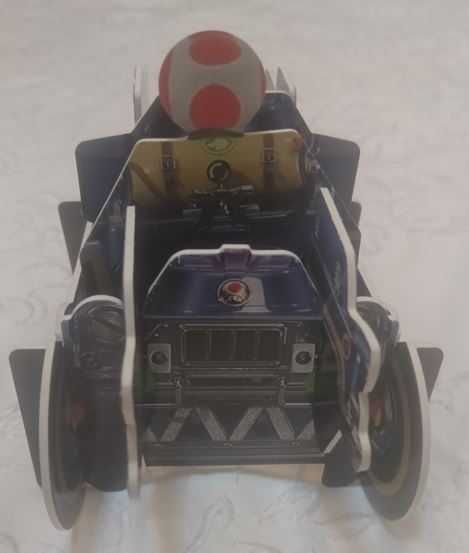 Carro Para Montar Super Mario em Cartão