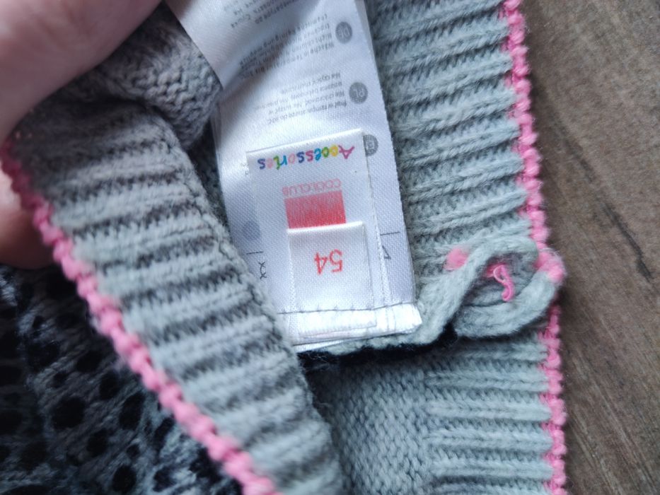 Czapka Coolclub  Smyk 52cm panterka wiosna