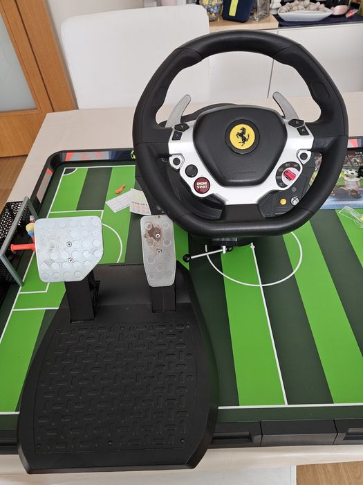 Volante Thrustmaster TX 458 Italia + Pedais | Caixa Original | Xbox &