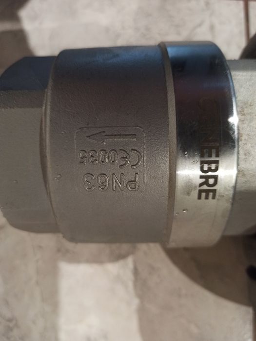 Zawór zwrotny nierdzewny 2 1/2 cala INOX genebre