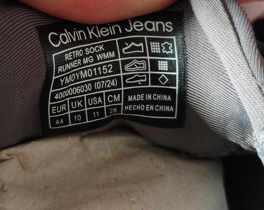Кросівки снікерси Calvin Klein RETRO SOCK Runner