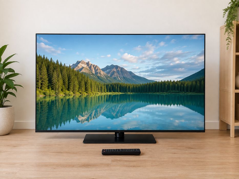 TV com ecrã de 110 cm  silver – Excelente imagem