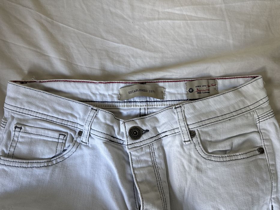 Jean skinny branco W32