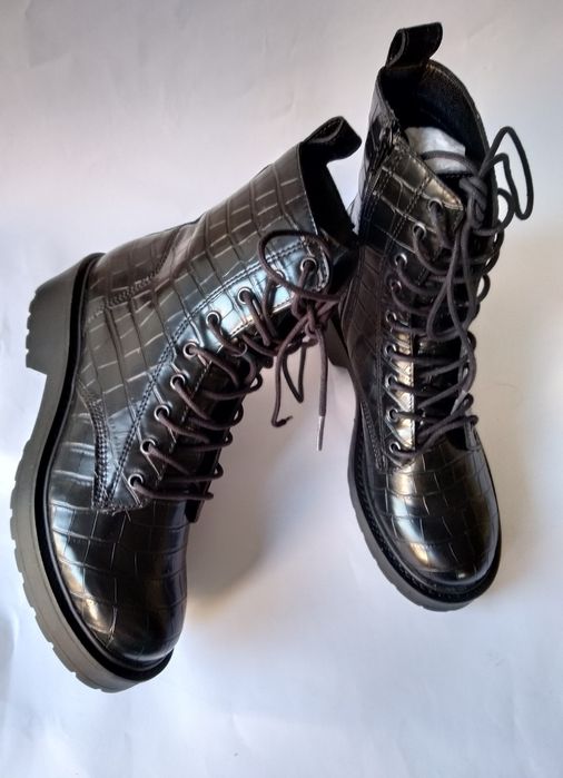 Steve madden tornado boot оригинал ботинки сапоги під крокодила