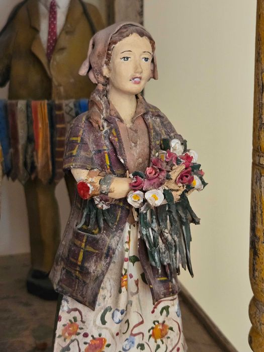 Estatueta de barro – florista