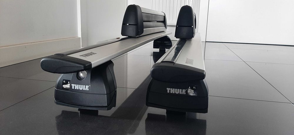 Bagażnik na narty 6 par ThuleRapidSystem753 WingBar SkiDeLux727