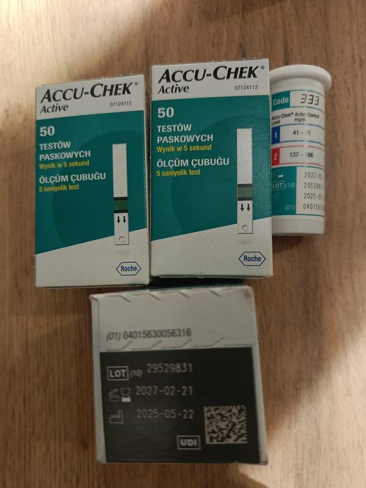 Paski Accu Check Active