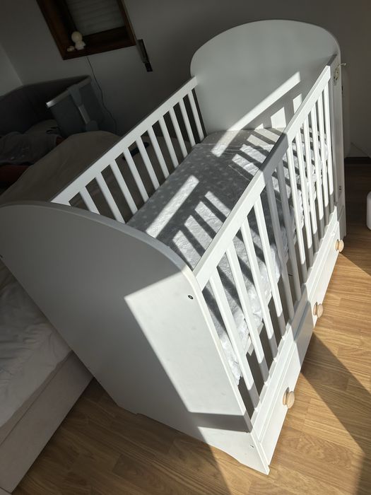 Berço ikea + colchao