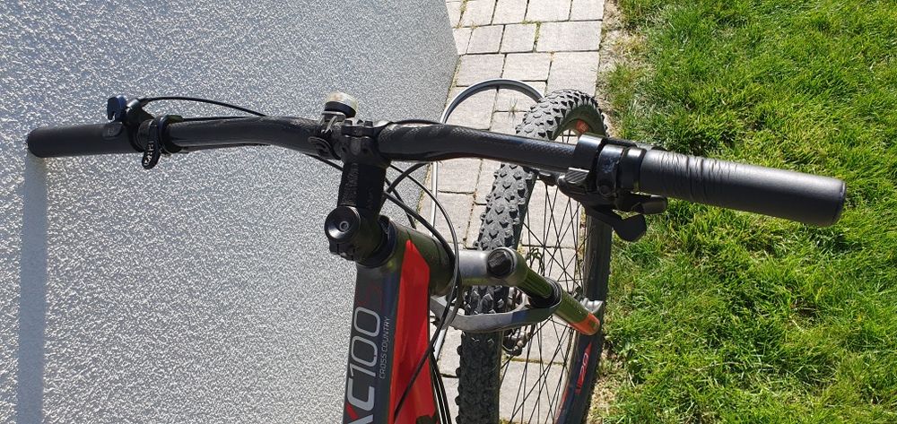 Rockrider XC 100, full, 29", hydraulika, sztyca regulowana, karbon kie