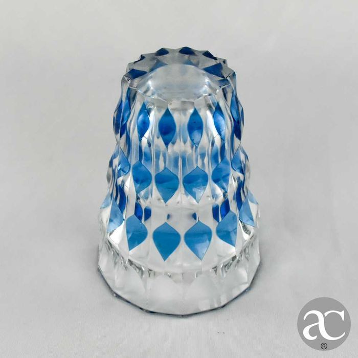Jarra em Cristal Doublé Val Saint Lambert, circa 1970