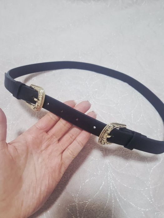 Pasek 2 ozdobne klamry