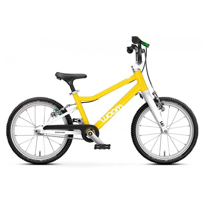 Rower Woom GO 3 16" yellow - żółty