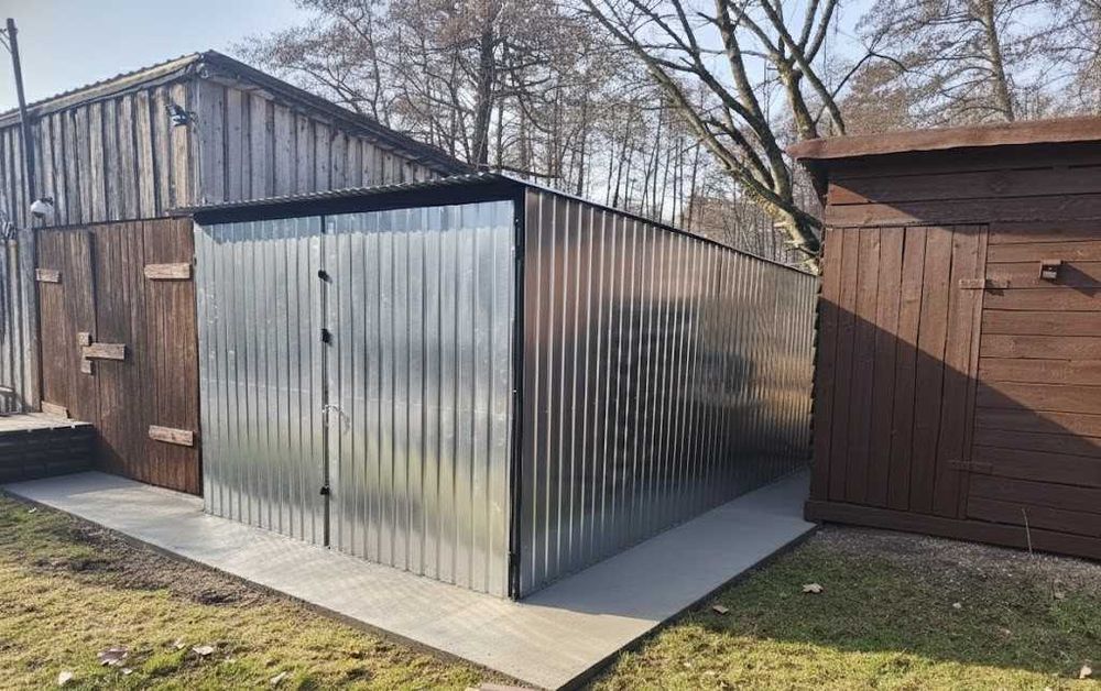 Blaszak/Garaż na budowę ---  OCYNK 3x5m -- Promocja