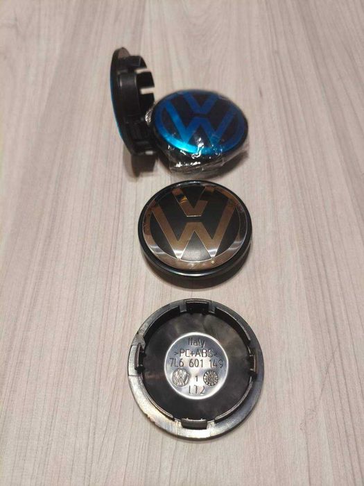 Ковпачки заглушки кришки на диски VW Volkswagen 56мм 65мм 70мм