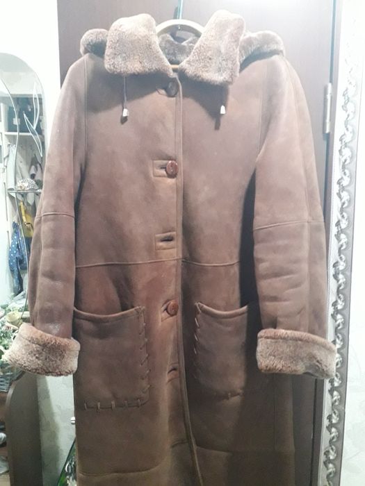 Продам дублёнку рыжего цвета а