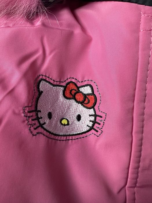 Зимовий комплект 2/3 роки Hello Kitty куртка+напівкомбінезон